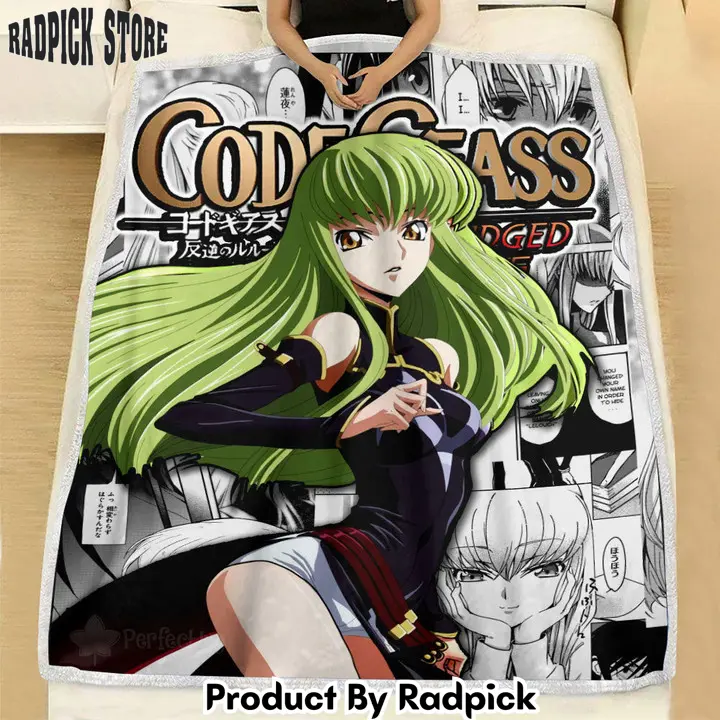 Code geass c.c. blanket custom anime manga bedding room  rp0151106